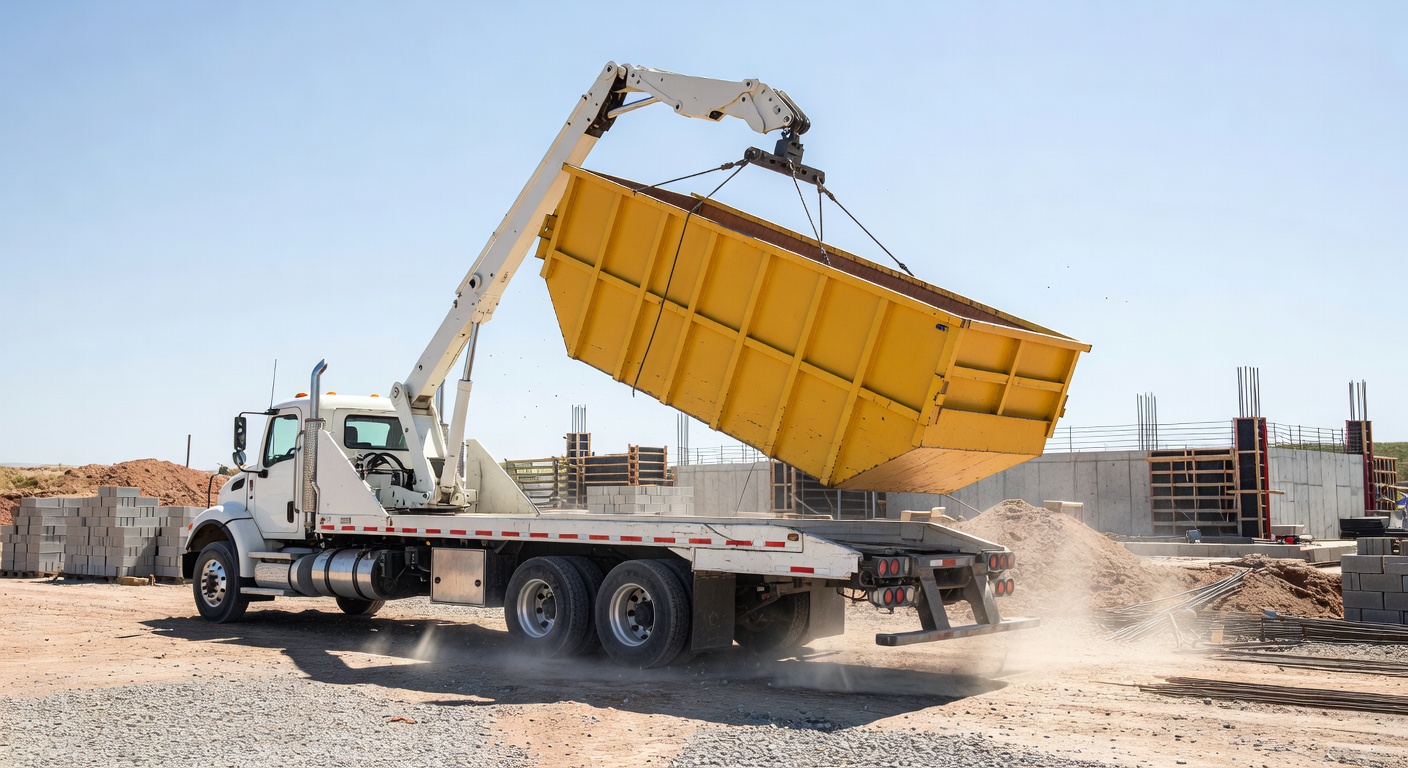 Nous livrons la benne